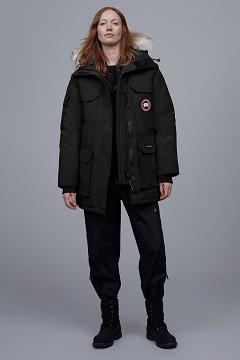Chamarras Canada Goose Mujer México - Expedition Abrigos Negros MA9815042